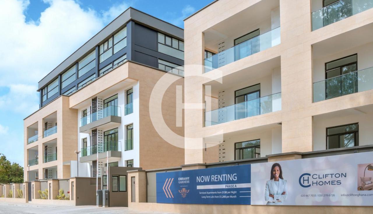 Embassy Gardens By Clifton Homes Accra Extérieur photo